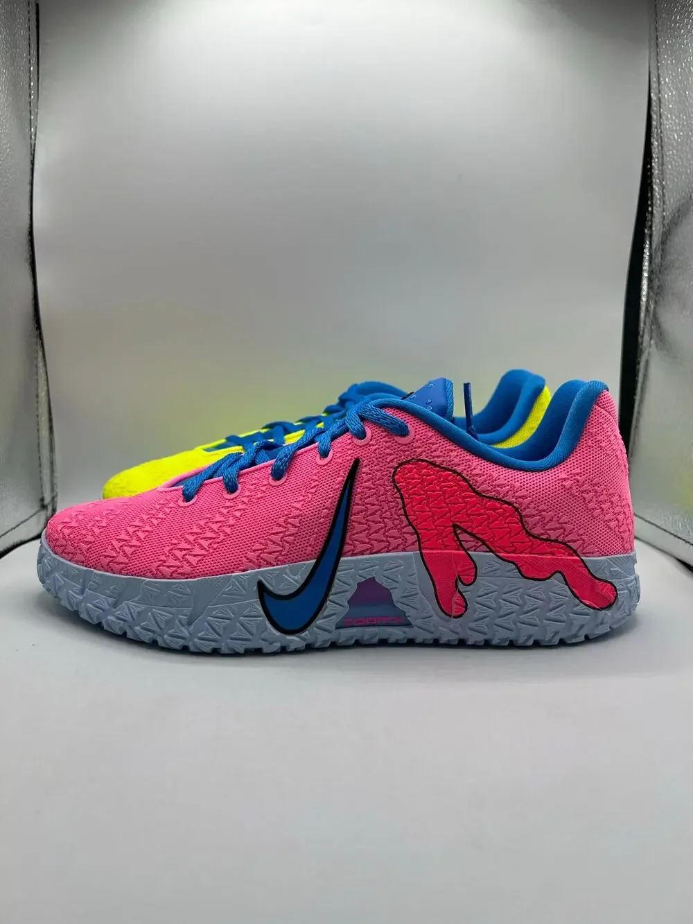 Kool-Aid X Nike Ja 3 GS “Lemon Veno Deep Royal Blue” size 7Y
